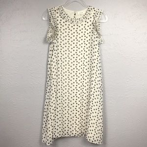 Max Studio Black & White Polka Dot Dress Size S